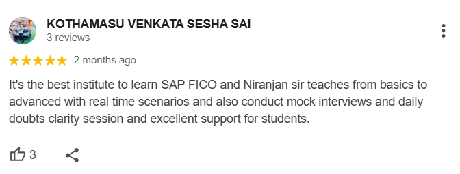 Best SAP institute for Fico in Hyderabad