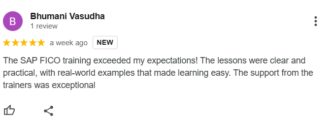 Best SAP institute for Fico in Hyderabad